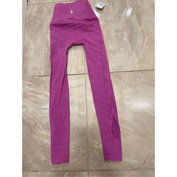 Free People High-Rise Full-Length Running Through My Mind Leggings Size XS - Picture 2 of 8